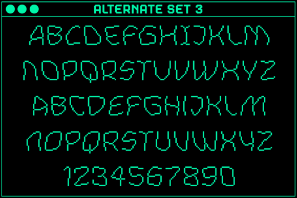 Gamer Irregular Thin Font - Preview 4