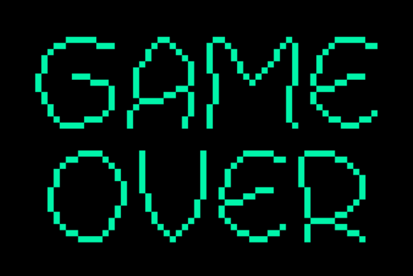 Gamer Irregular Thin Font - Preview 6