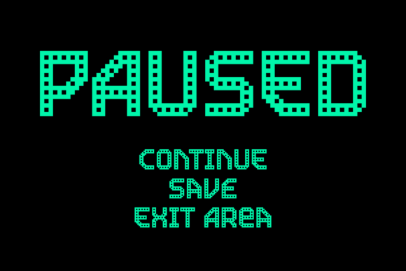 Gamer Pierced Font PNG with transparent background - Preview 6