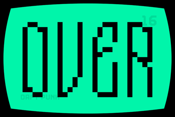 Gamer Rare Font PNG with transparent background - Preview 5