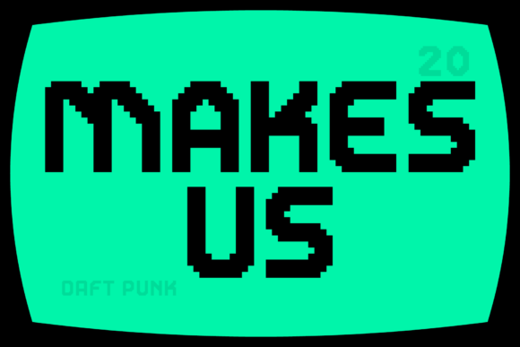 Gamer Regular Font PNG with transparent background - Preview 5