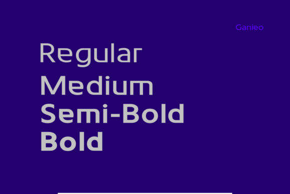 Ganieo Font - Preview 4