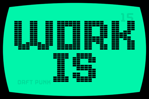Grid Alternate Font PNG with transparent background - Preview 5