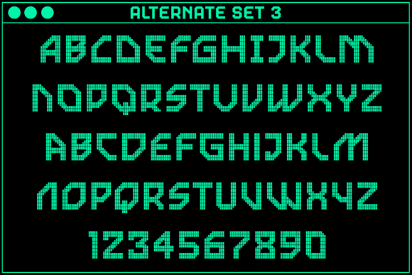 Grid Font - Preview 4