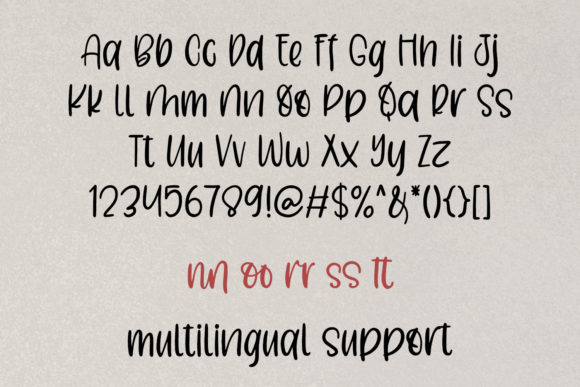 Groomed Font - Preview 2