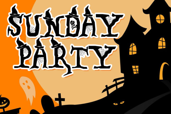 Halloween Midnight Font - Preview 1