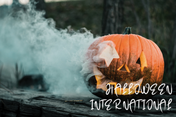 Haunted Pumpkin Font - Preview 1