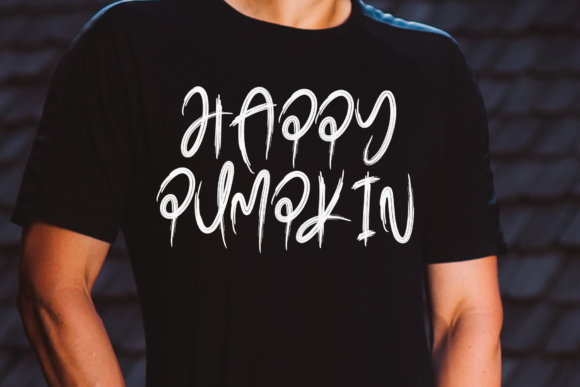 Haunted Pumpkin Font - Preview 3