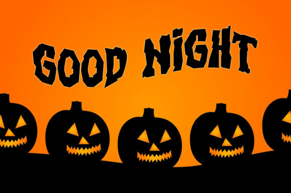 Helloween Nightmare Font - Preview 4
