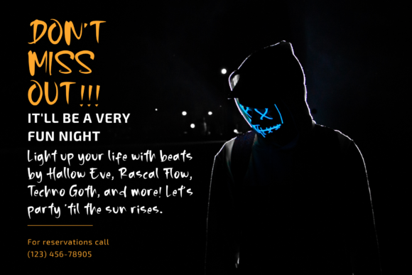 Holla Halloween Font - Preview 2