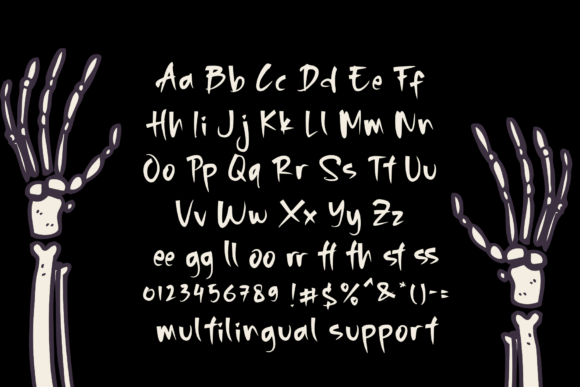 Holla Halloween Font - Preview 6