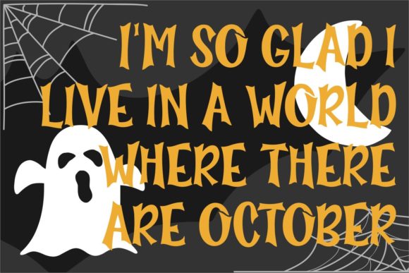 Little Miss Spooky Font PNG with transparent background - Preview 3
