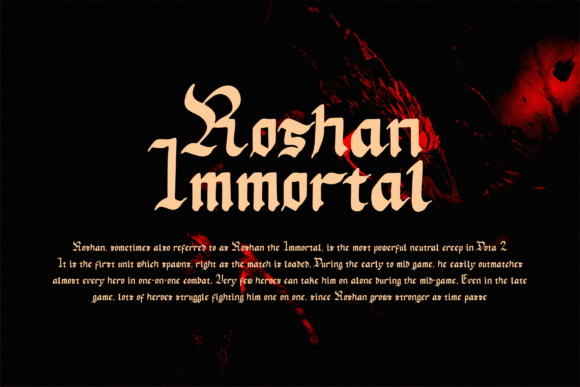 Mata Pisau Font PNG with transparent background - Preview 1