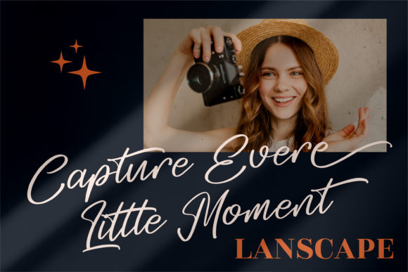 Midletton Blenda Font PNG with transparent background - Preview 3