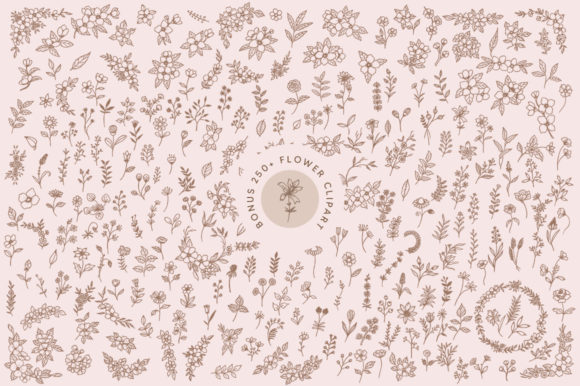 Moonflowers Font PNG with transparent background - Preview 6
