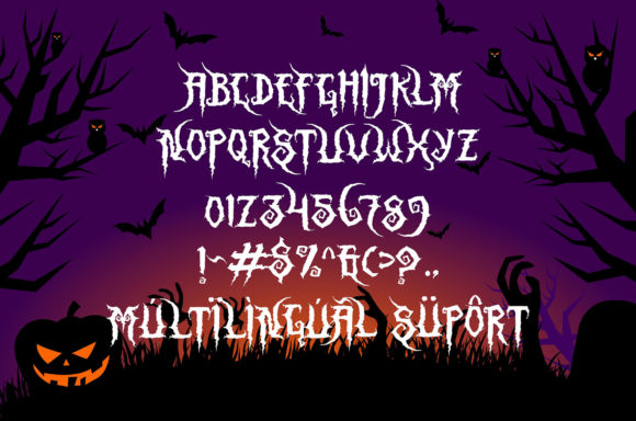 Night Franklin Font font preview - 1