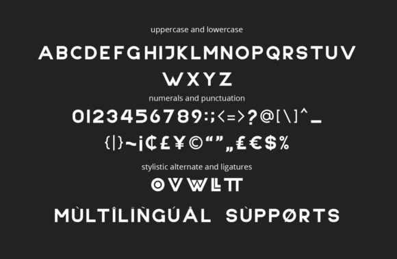 Nonlocal Font PNG with transparent background - Preview 6