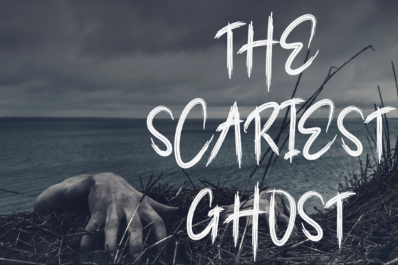 Scarynight Halloween Font PNG with transparent background - Preview 1