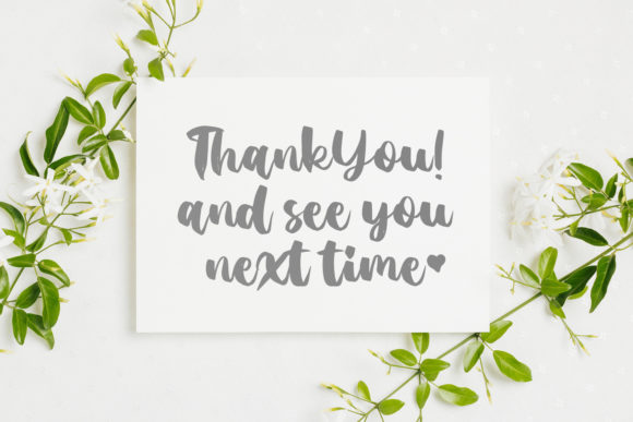 Agil Script Font - Preview 6