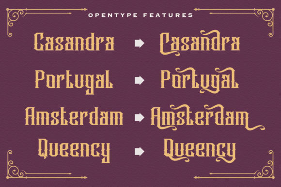Ambrosia Font - Preview 1