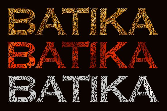 Batika Font - Preview 3