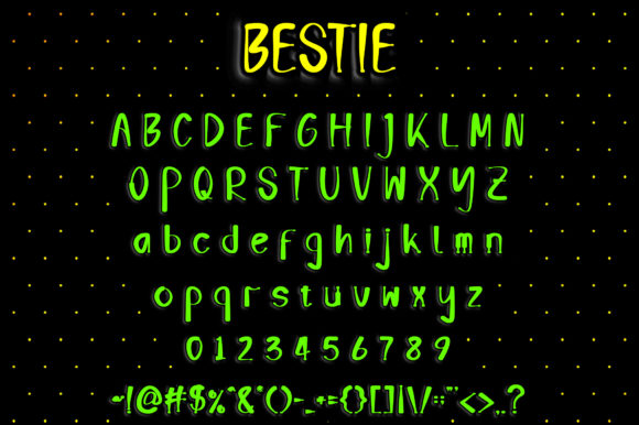 Bestie Font - Preview 3