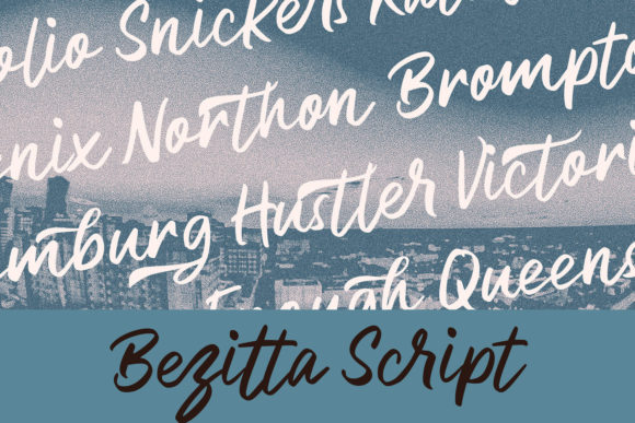 Bezitta Font - Preview 2