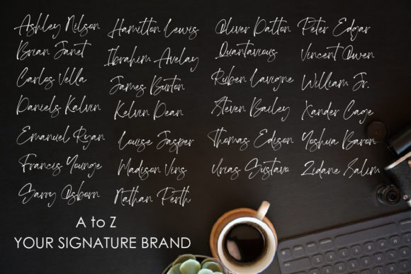 Black Phantom Font - Preview 4