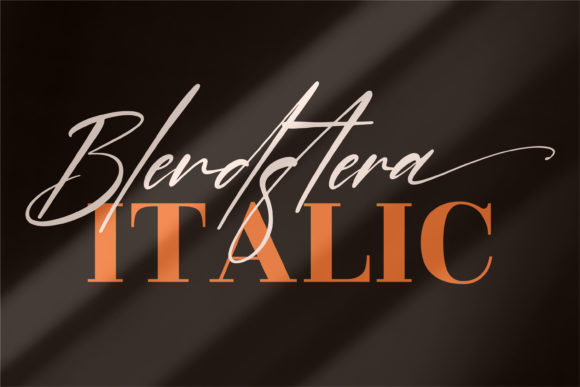 Blendstera Font - Preview 1