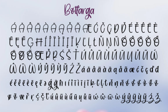 Bottarga Font - Preview 6