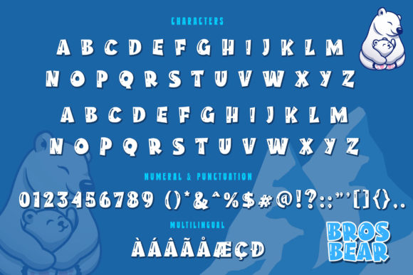 Bros Bear Font - Preview 5