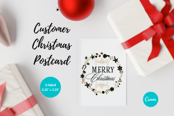 Business Christmas Postcard, Canva, 6