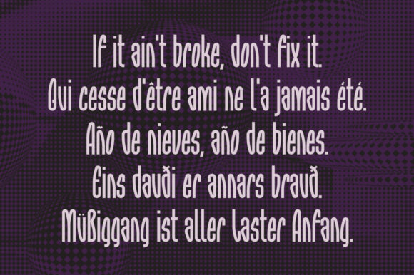 Clipstype Font - Preview 3