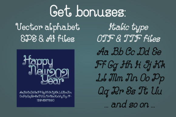 Curlittos Font - Preview 4