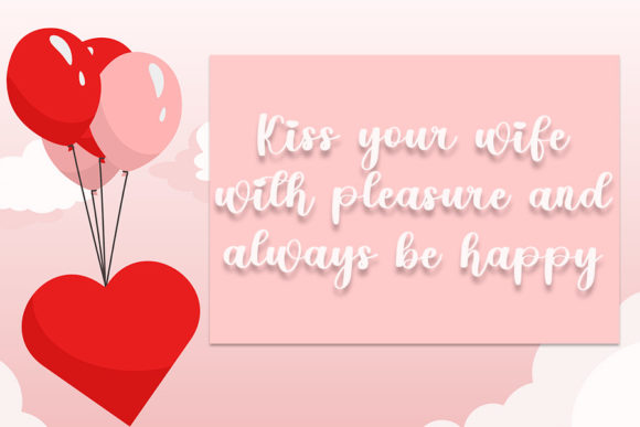 Flower Rainbow Font - Preview 1