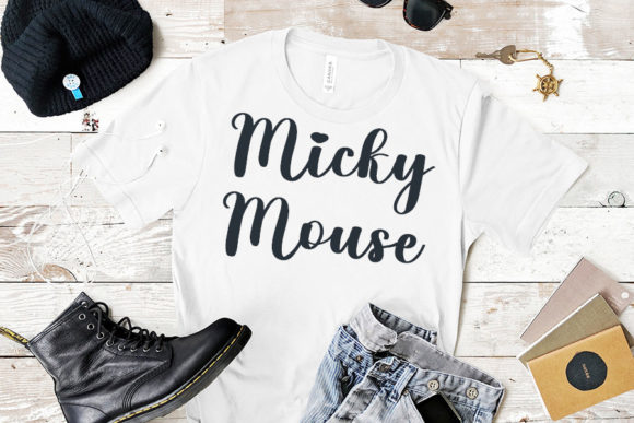 Flower Rainbow Font - Preview 2