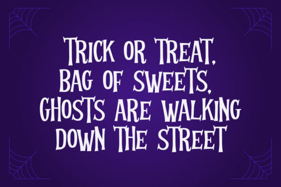 Ghost Walking Font - Preview 2