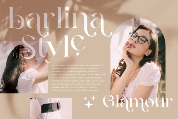 Glamour Karlina Font - Preview 5