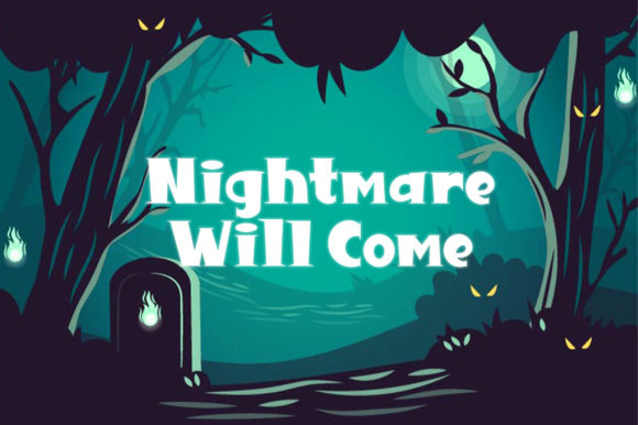 Great Monster Font PNG with transparent background - Preview 3