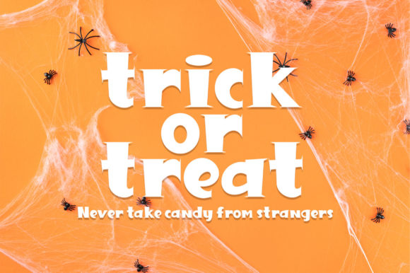 Great Monster Font PNG with transparent background - Preview 4
