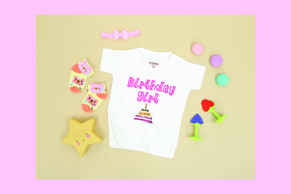 Happy Birthday Font - Preview 2