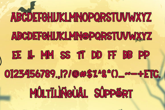 Holla Grave Font PNG with transparent background - Preview 4