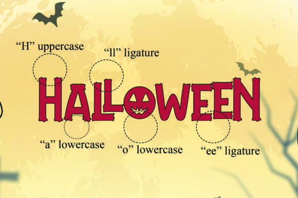Holla Grave Font PNG with transparent background - Preview 5