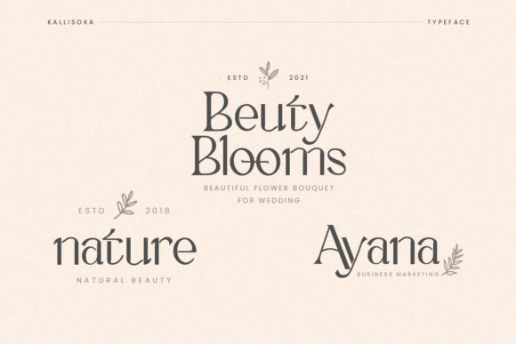 Kallisoka Font - Preview 4