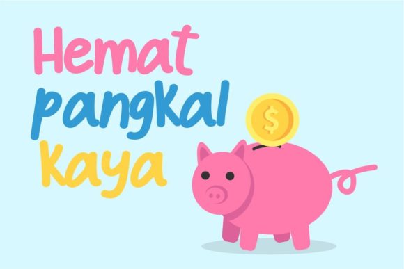 Pocket Money Font PNG with transparent background - Preview 1