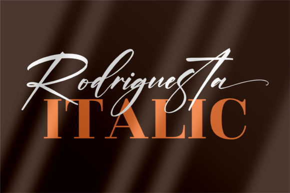 Rodriguesta Font PNG with transparent background - Preview 1