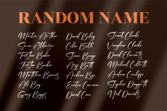Rodriguesta Font PNG with transparent background - Preview 2
