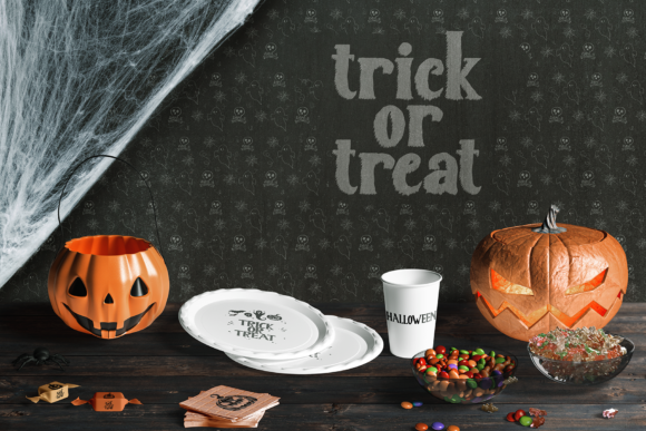 Scary Light Font PNG with transparent background - Preview 4