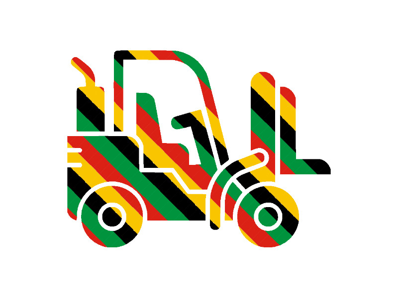 Loader Logo Graphic by antoniomwest · Creative Fabrica