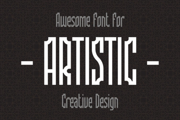 Arthign Font - Preview 1